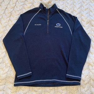 Columbia Penn State wrestling comfy quarter zip up sweatshirt